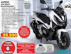 APEC APX7 200 CC BENZİNLİ MOTOSİKLET